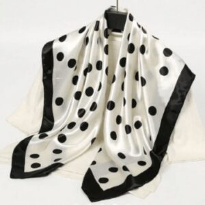Classic Polka Dot Headscarf